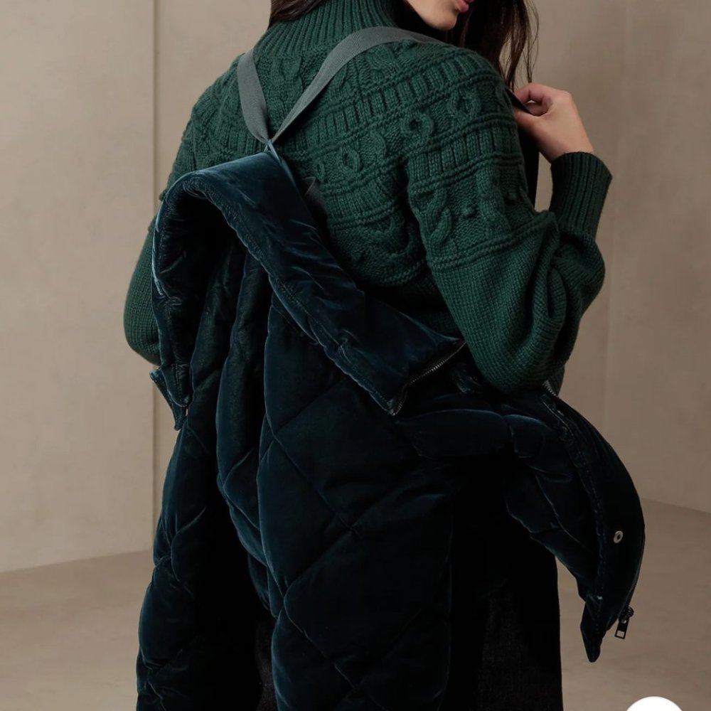 Banana Republic Snowden Puffer Jacket.